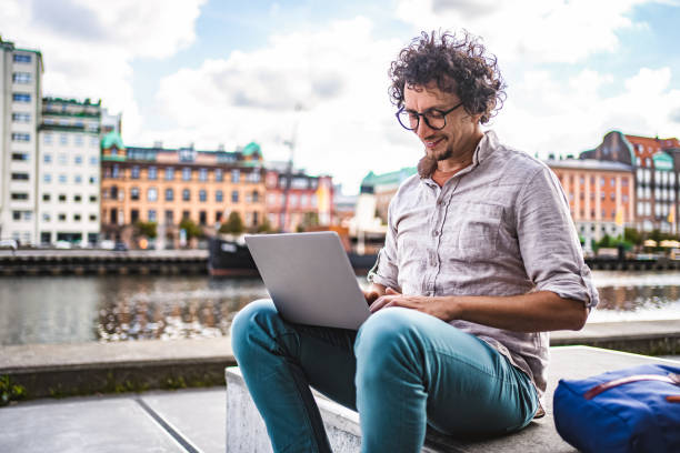istock Freelancer working with laptop in Malmo, Sweden 2198968390