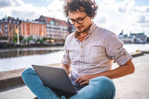istock Freelancer Working on Laptop in Malmo, Sweden 2198968420