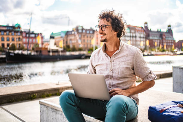 istock Freelancer working with laptop in Malmo, Sweden 2198968423