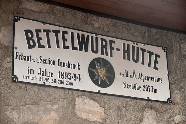 istock Bettelwurf hut at Karwendel mountains on Karwendel Hohenweg in Austria 2198971403