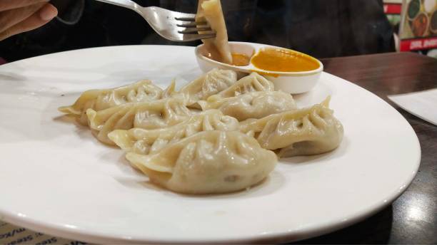 istock The refreshing momos. Momos as snacks in winter 2198972324
