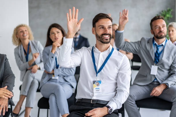 istock Focused Participants Engaged in a Professional Seminar 2198990469