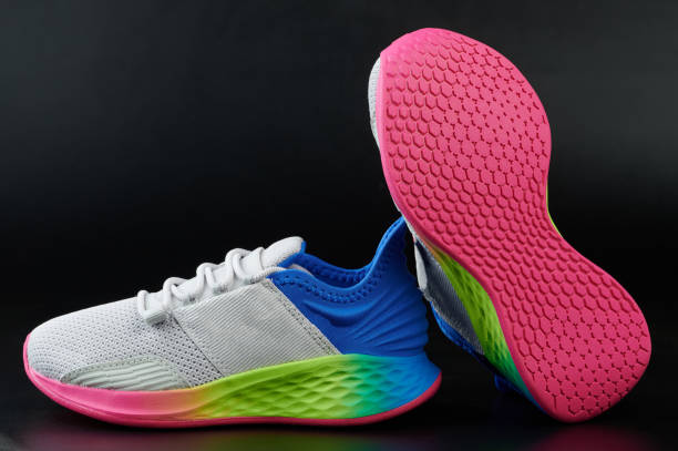 istock Training sport colorful shoes 2199005645