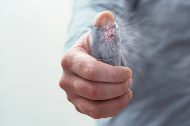 Close-Up of hand holding pepper spray, self-defense and security concept