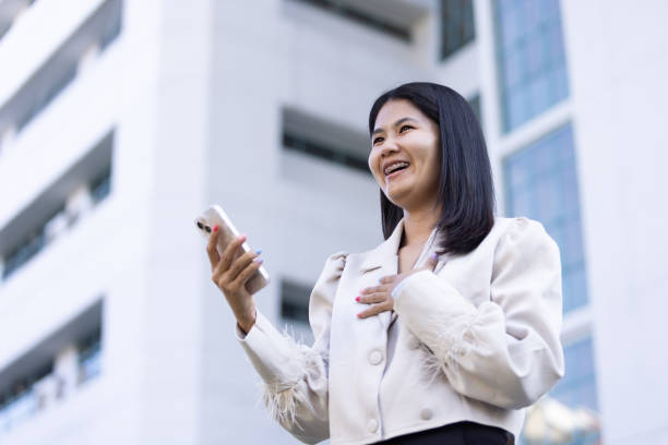 istock Future remote work combines technology smart phone connection online white digital business woman enable e-learning productivity while travel blend comfort modern devices serenity computer equipment 2199015968