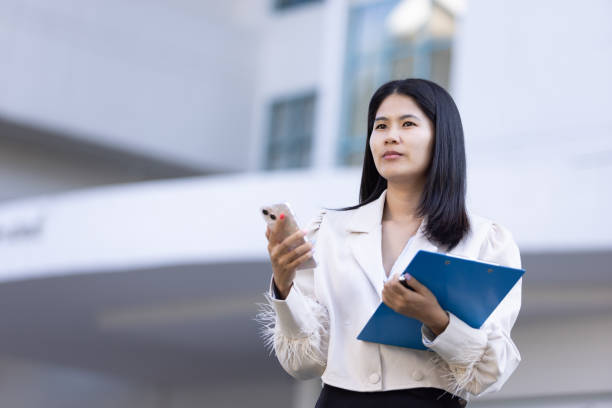 istock Future remote work combines technology smart phone connection online white digital business woman enable e-learning productivity while travel blend comfort modern devices serenity computer equipment 2199015995