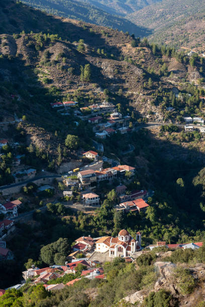 istock Cyprus village in valley view 2199028389