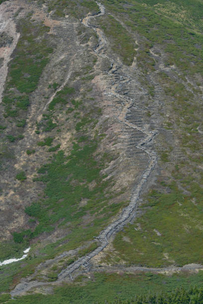 istock Trails in Hakkoda and Mt. Ido in spring. Aomori, Japan 2199028432