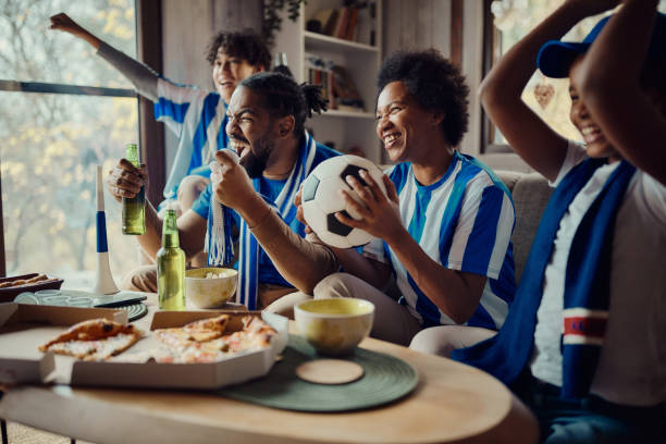 istock Yay, they've scored a goal! 2199040741