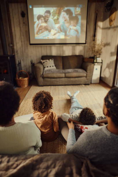 istock Movie time at home! 2199040894