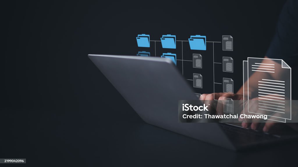 Manging Computer Files Document Management System On Computer With Document Directory ...