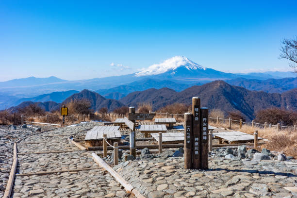 Fuji from the Tanzawa Mountains