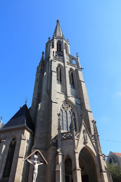 istock Mariacki church in Katowice, Poland 2199049364