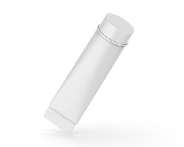 istock Disposable candy ice cream squeeze paper cup push up ice cream mockup, 3d illustration 2199058823