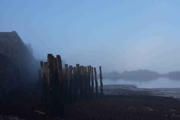 istock Saint-Malo in winter, Sillon beach 2199068291