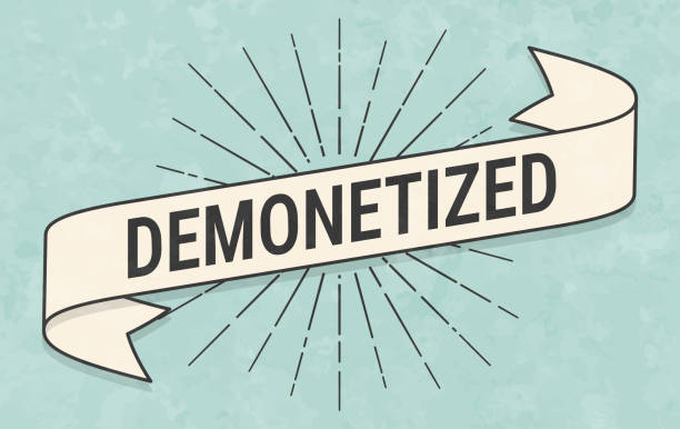 Demonetizing Logo 40+ Demonetized Stock Photos, Pictures & Royalty-Free Images - iStock