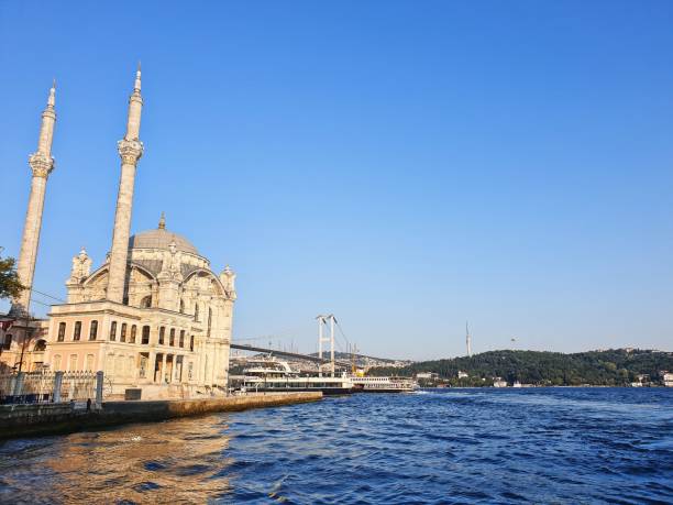 istock Ortakoy Mosque by the Bosphorus in Istanbul. 2199094292