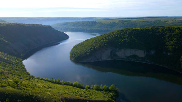 istock bay hills view from above mountains river 2199098260