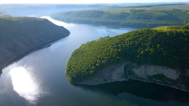 istock bay hills view from above mountains river 2199098478