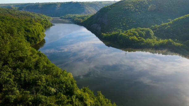 istock bay hills view from above mountains river 2199098668