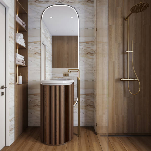 istock Modern Bathroom Interior stock photo 2199111846