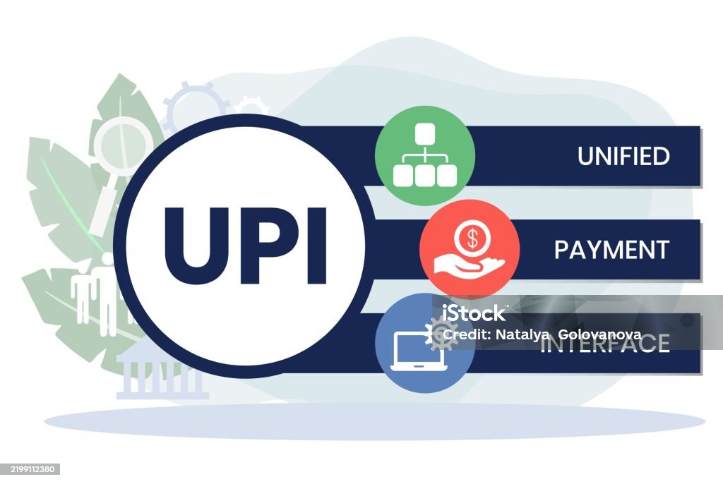 Upi Sign Upi Unified Payment Interface Stock Illustration - Download Image Now ...