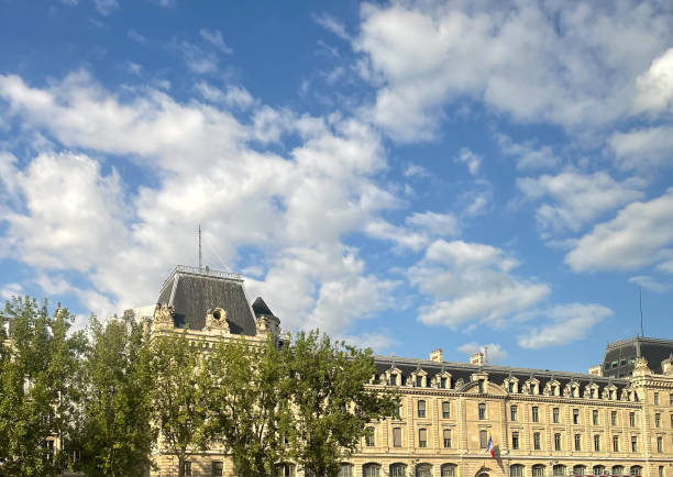 Walking in Paris, France - architecture