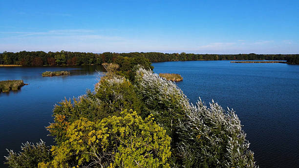 istock lakes autumn view from above landscape 2199116226