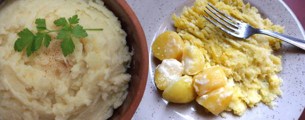 istock Mashed potatoes cooked in milk  French cuisine 2199117789
