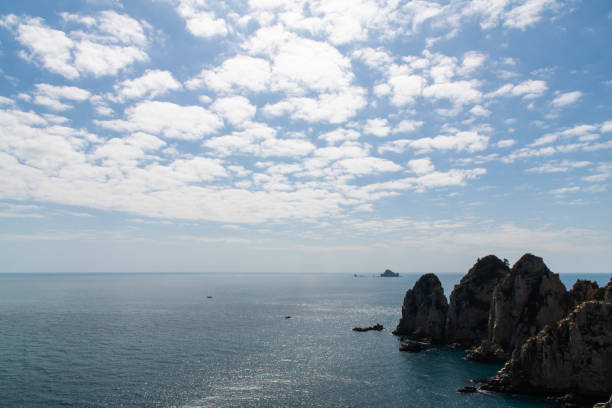 Capri is surrounded by the sparkling blue sea, perfect for swimming, sailing, and admiring from cliffside viewpoints