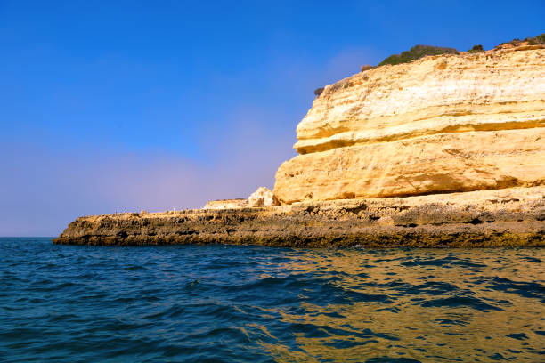 The Algarve Rocks Formation is a unique and stunning natural wonder located in the coastal town of Porches Portugal