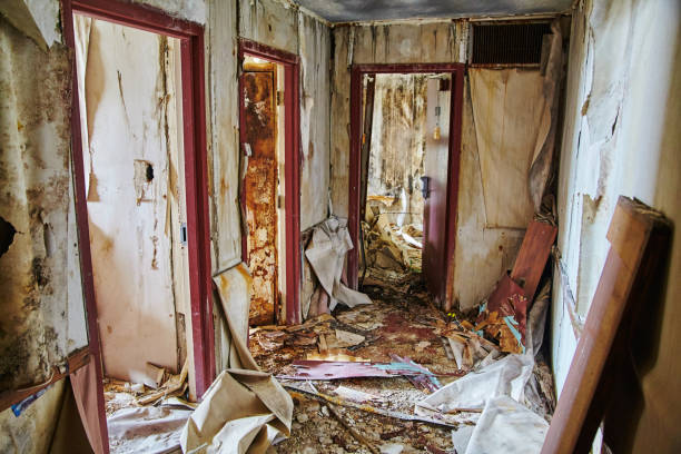 istock Abandoned Hotel Corridor with Rust and Decay, North Randall Ohio 2199123899