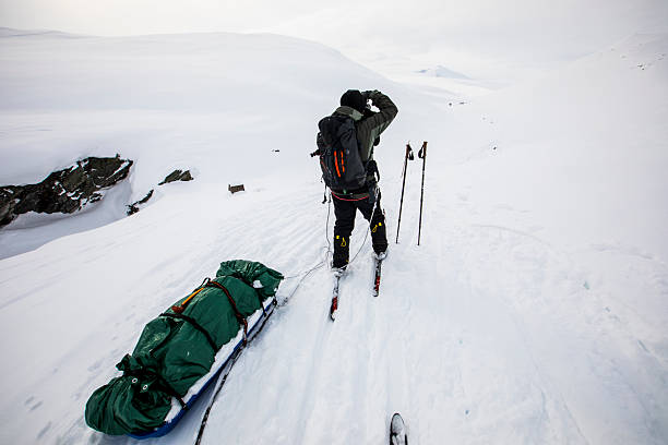 istock Ski expedition in Dovrefjell National Park, Norway 2199135499