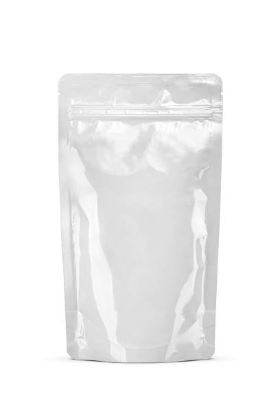 istock A stand-up pouch bag or doypack, type of flexible packaging isolated on white. 2199135582