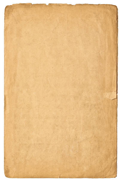 Old book with shabby cover isolated on white background