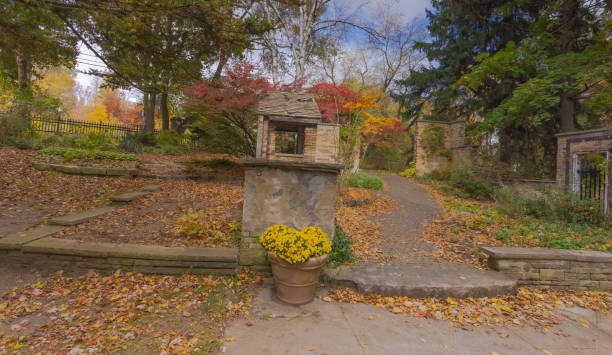 istock Walking Through The Autumn Garden 2199139178