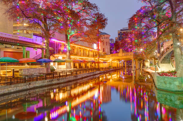 istock San Antonio River Walk Christmas Lights 2199141254