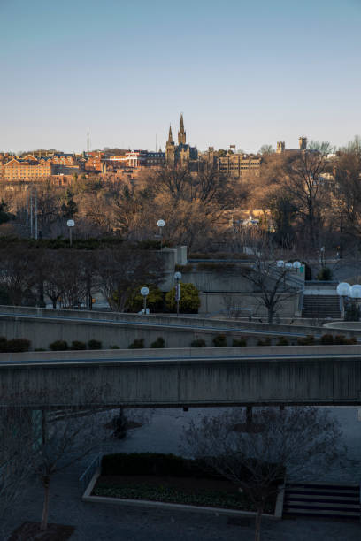 George town cityscape Washington DC