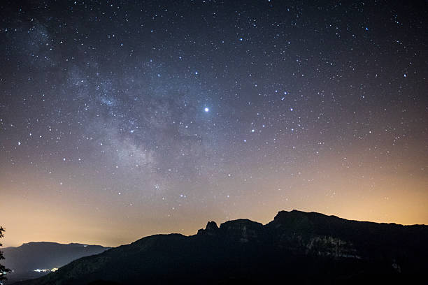 istock Milky way in Puigsacalm peak, La Garrotxa, Spain 2199145015
