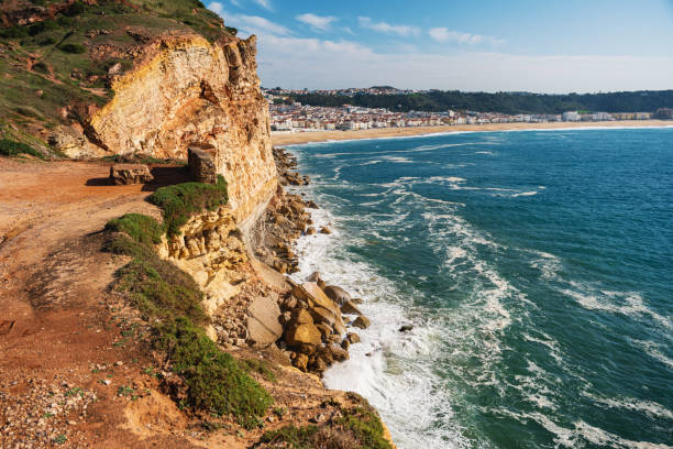 istock Nazare, small town in Portugal 2199145459