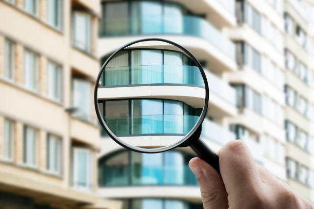 istock Focusing on an apartment building facade 2199153034