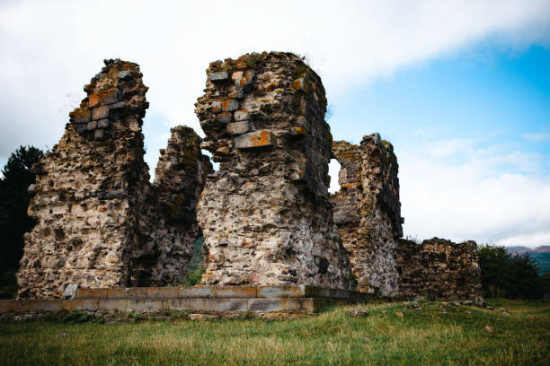 istock ruins in the old church 2199154966