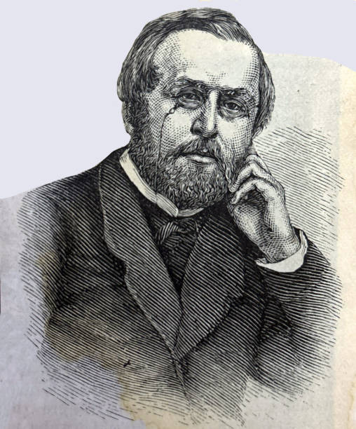istock Antique illustration - portrait of Hippolyte Taine 2199163454