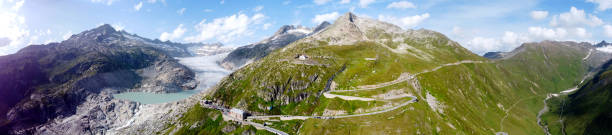 istock Valais, Switzerland: Panorama of the Furka pass 2199167618