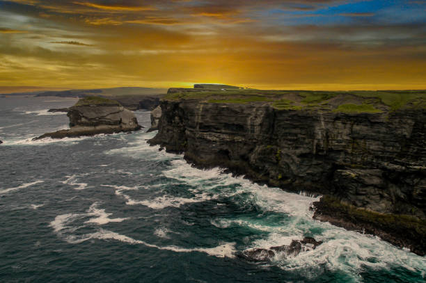 istock Sunrise Over the Cliffs on Dingle Peninsula in Ireland 2199174458