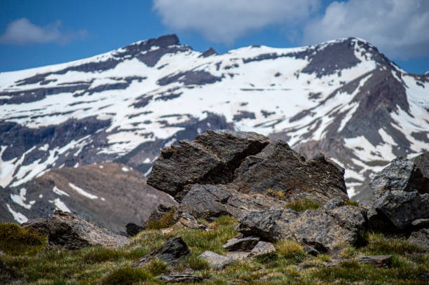 Hiking in Sierra Nevada Natural Park, Andalusia, Spain