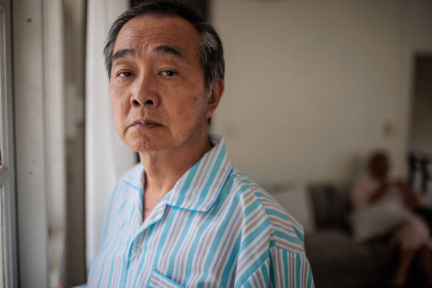 istock Senior Thai Man in Pajamas 2199182908