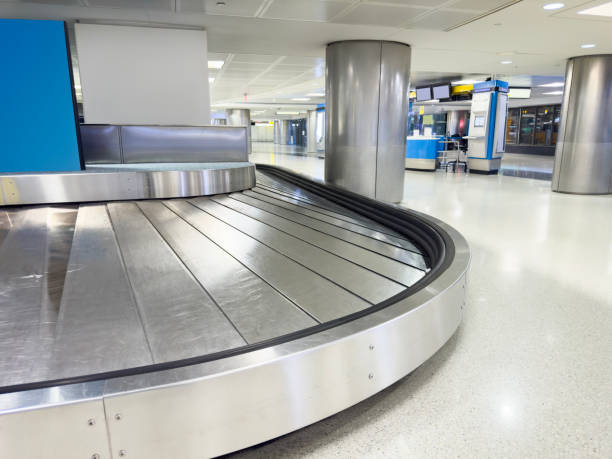 istock Carousel in an airport 2199268230