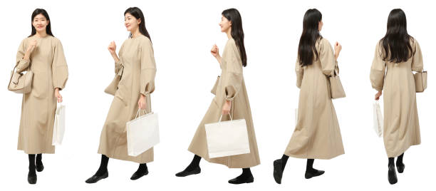 Japanese long hair woman