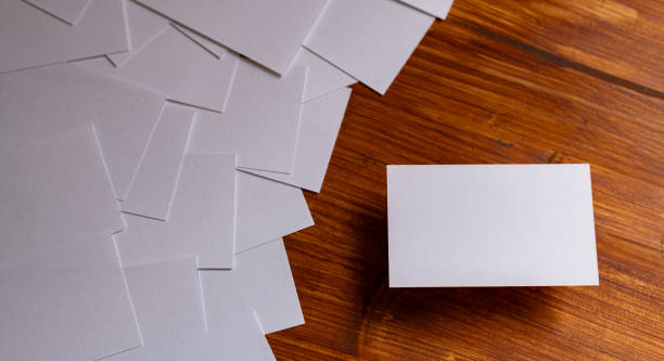 istock A blank card on a wooden background 2199272574
